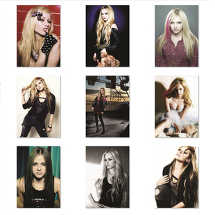 欧美摇滚明星美女写真海报周边 Lavigne 挂画 Avril 艾薇儿拉维尼