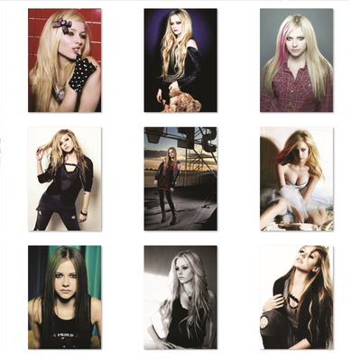 欧美摇滚明星美女写真海报周边