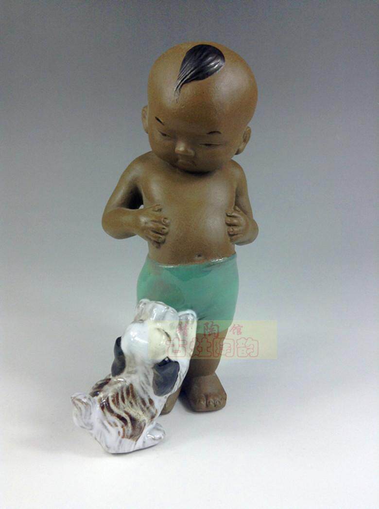 陶瓷工艺品石湾公仔家居装饰品礼品客厅书房童趣人物摆件情趣促销