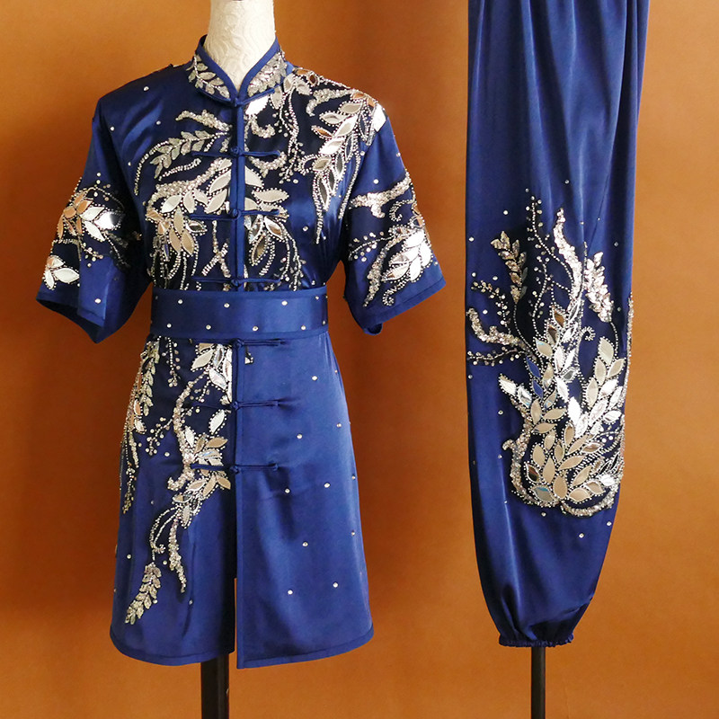 贴纱刺绣武术2026新款专业竞赛服男女儿童比赛表演服青少年彩服装