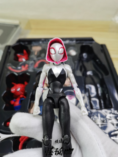 祖国版平行宇宙格温蜘蛛侠 史黛西 蜘猪侠 汉姆SV-ACTION可动手办