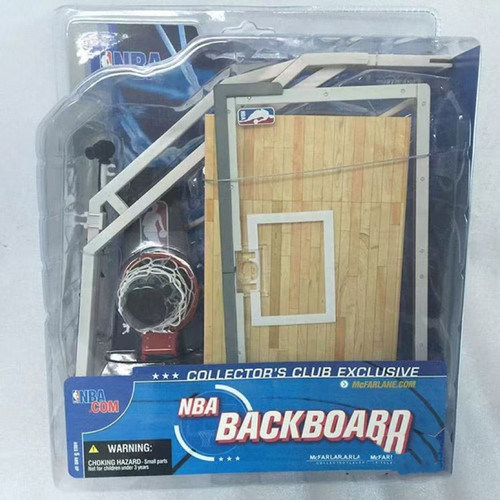 麦克法兰篮球架模型手办1/9NBA迷你篮球框球迷兵人摆件人偶纪念品