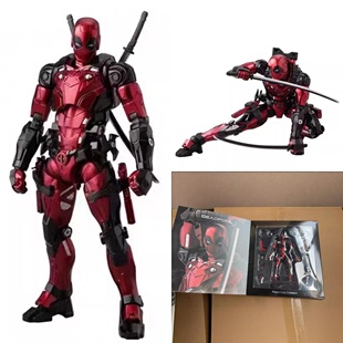 国产优质版千值练 模型手办UC Fighting Armor 死侍 可动手办玩具