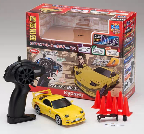 京商进口 1/28 KYOSHO 电动 旅游车 *头文字D 马自达RX-7 FD3S