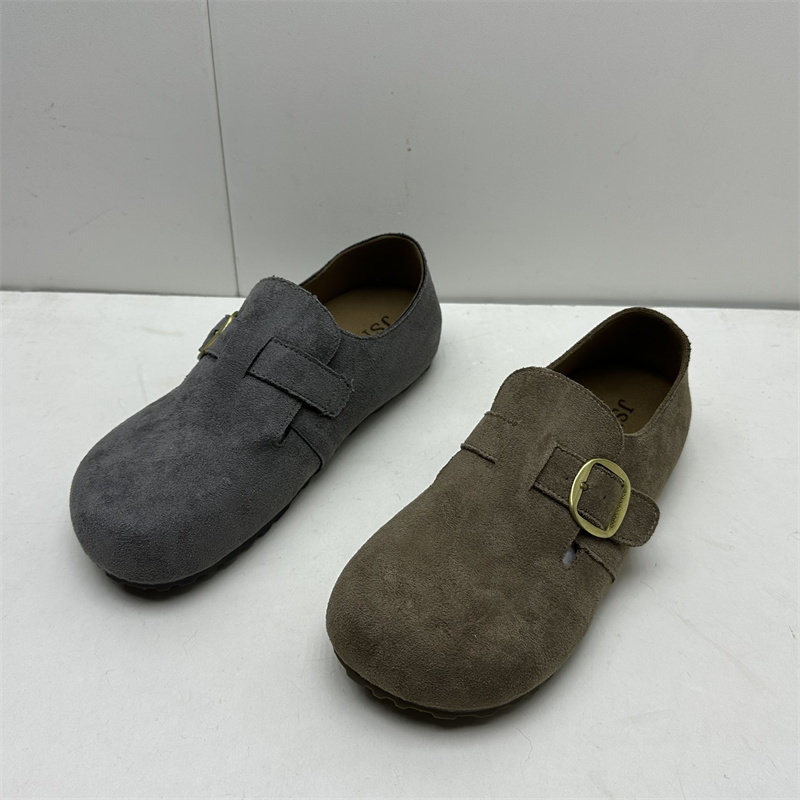 春季新款2026复古风勃肯鞋女圆头平底舒适百搭休闲单鞋皮带扣,女鞋,勃肯鞋/软木鞋,淘宝优惠券,粉丝福利购,淘宝优惠卷