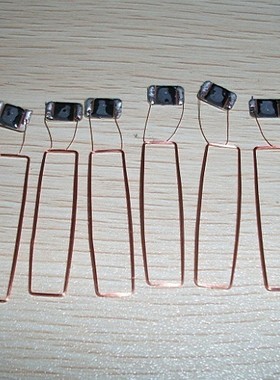 33*9MM TI2048芯片焊接线圈2KBIT存储13.56MHZRFID裸标签