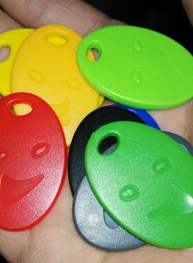 RFID芯片智能卡TK4100/EM4100芯片125KHZ低频ID异形卡ID钥匙扣