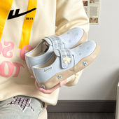 设计感百搭时尚 单鞋 勃肯鞋 气韩版 学院风元 回力拼色高颜值舒适女鞋