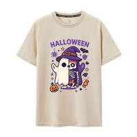 2026 halloween Short-sleeved t-shirt, Ghost Pumpkin costume, Cute Halloween T-shirt for boys and girls, children thumbnail 2