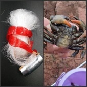 2026新款 螃蟹专用网海用捕蟹神器抓螃蟹梭子蟹丝网皮皮虾粘网赶海