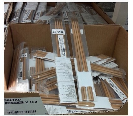 宜家加长捞面油炸竹筷子