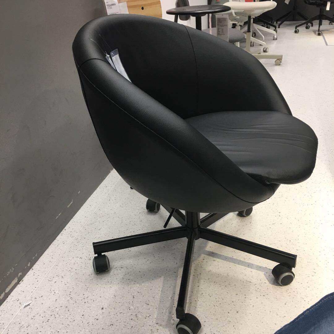 国内宜家思库斯达扶手转椅工作电脑椅懒人沙发椅家居ikea代购