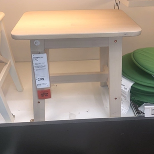 国内宜家 诺鲁克化妆凳梳妆凳子经济型实木脚IKEA家居代购