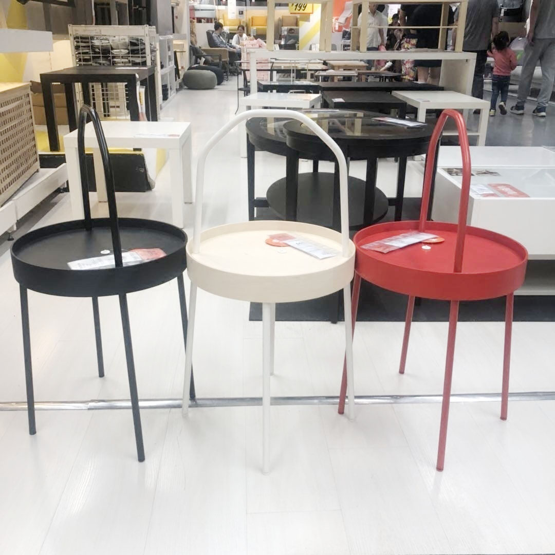国内宜家伯恩维克 床边桌茶几床头柜经济型IKEA上海家居代购