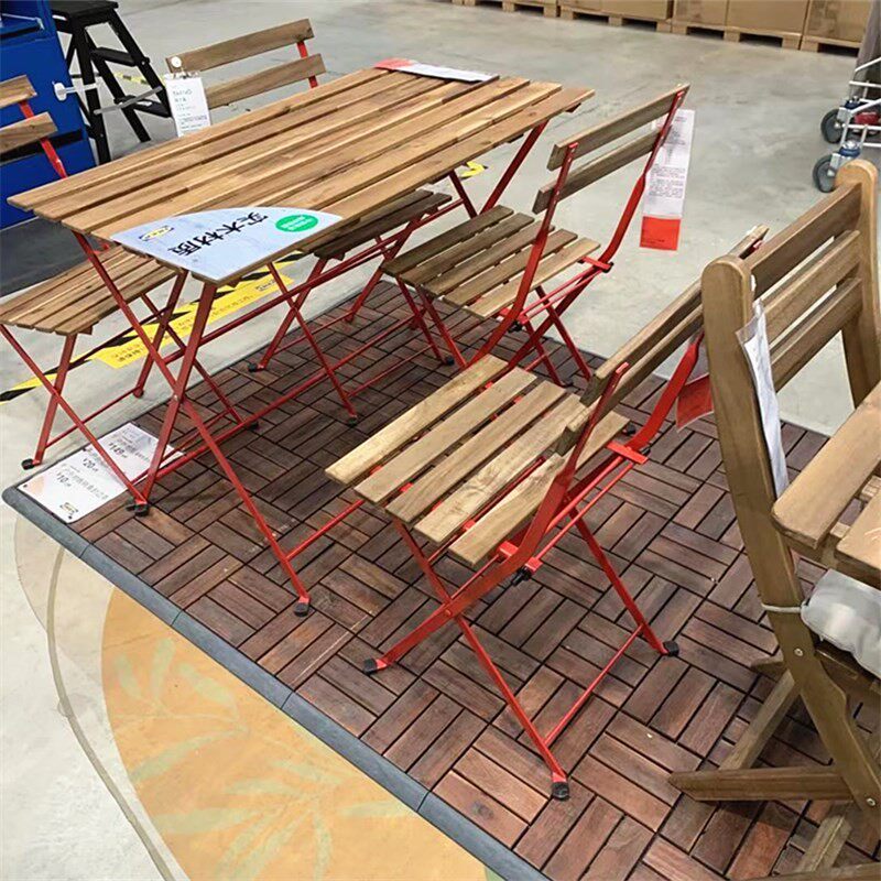 国内宜家塔尔诺户外餐桌阳台桌实木IKEA家具代购