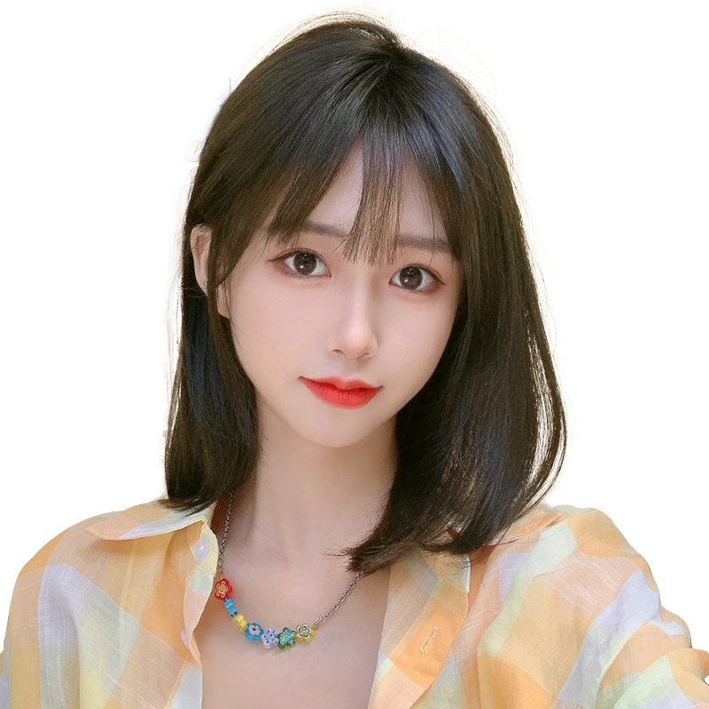 自然仿真全头套式假发套