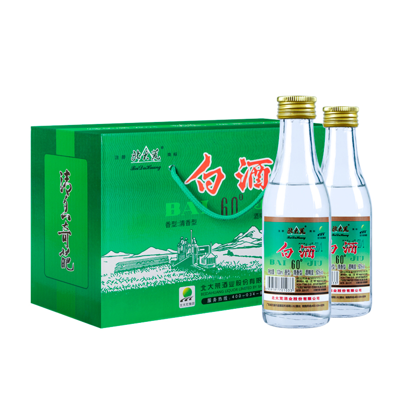 北大荒白酒清香型10瓶装60度