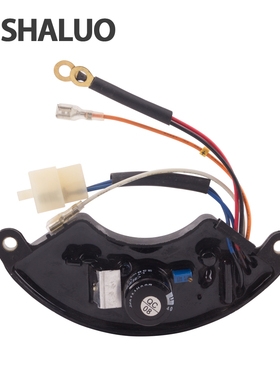 小型汽柴油发电机调压器自动电压调节器5KW230V稳压器弧形AVR可调
