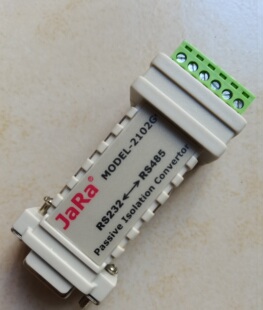 RS232转RS485隔离器 无源RS232至RS485转换器 正品 捷瑞JaRa2102G