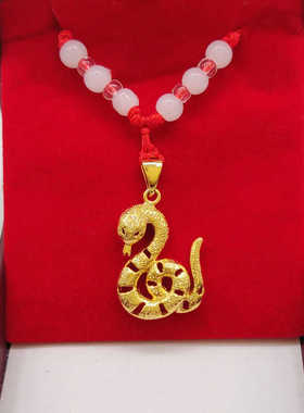 男女款生日礼物正品吊坠越南沙金