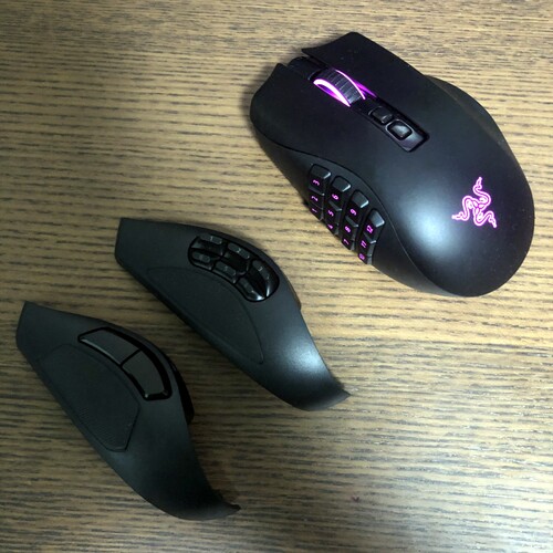 可更换侧键鼠标Razer/雷蛇17按键