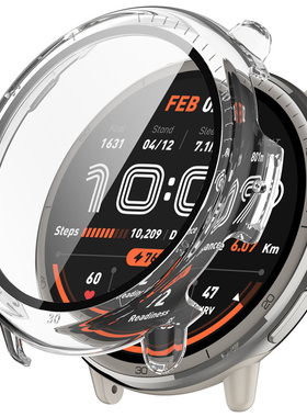 适用华米跃我Amazfit Active2手表保护壳A2437壳膜一体表壳保护套