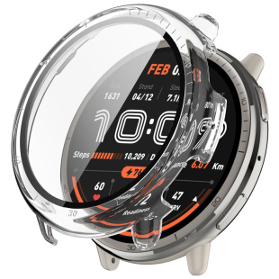 适用华米跃我Amazfit Active2手表保护壳A2437壳膜一体表壳保护套