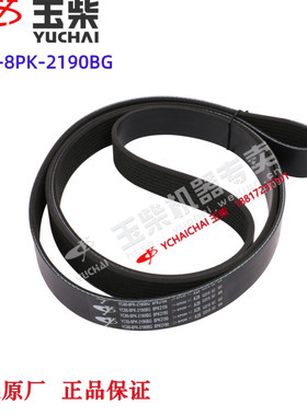 玉柴发动机原厂YC80-8PK-2190BG皮带多楔带东风江淮乘龙福田客货