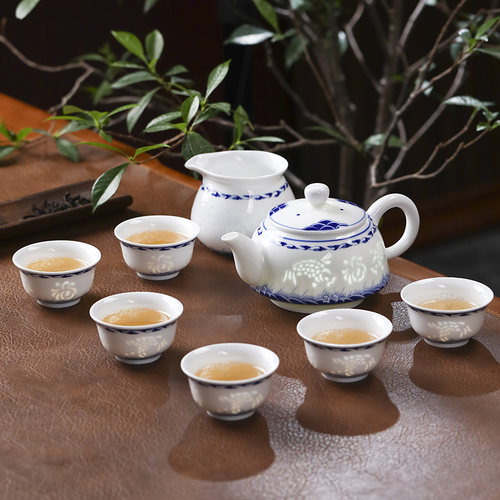 景德镇高档茶具套装带礼盒