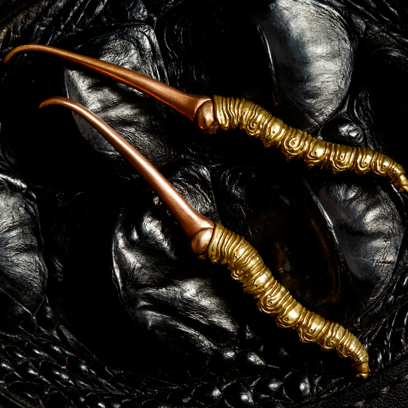 原创小巧挖耳勺礼品吾虫虫草造型