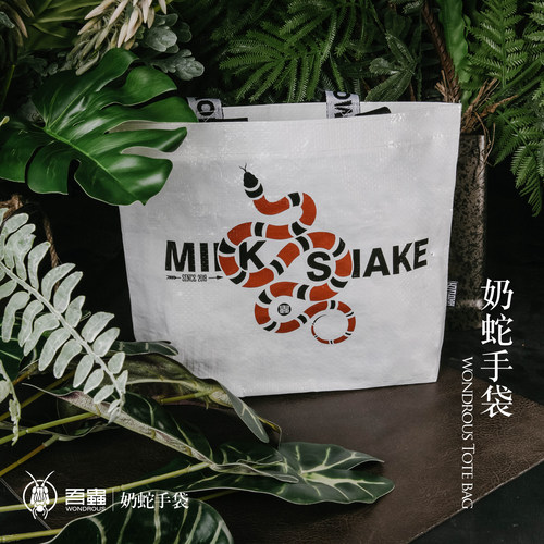吾蟲动物创意时尚编织手提袋