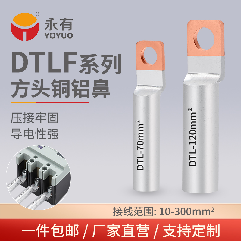 铜铝过渡电缆永盛接线端子