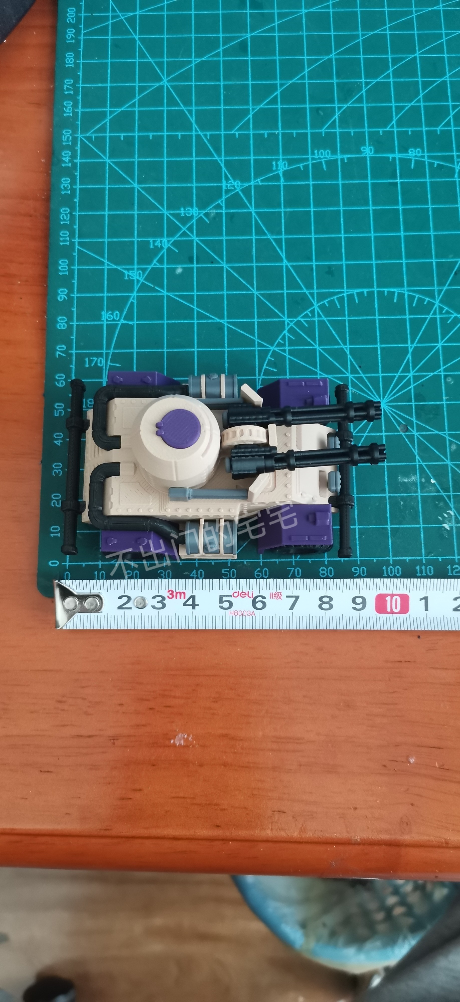 3d打印红色警戒模型坦克模型摆件尤里阵营坦克