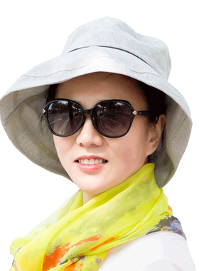 恒源祥防晒遮阳帽子女太阳帽妈妈夏天中老年日系百搭韩版潮渔夫帽