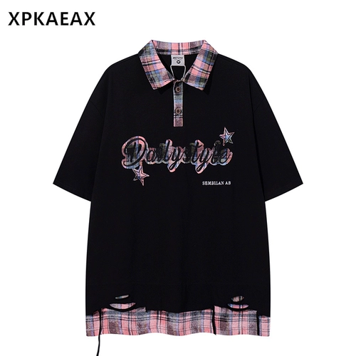 Оригинальная футболка, комплект, в американском стиле, европейский стиль