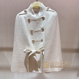 23冬新款 VJC 专柜正品 4990 OLIVIA女装 披肩外套V23DF1316