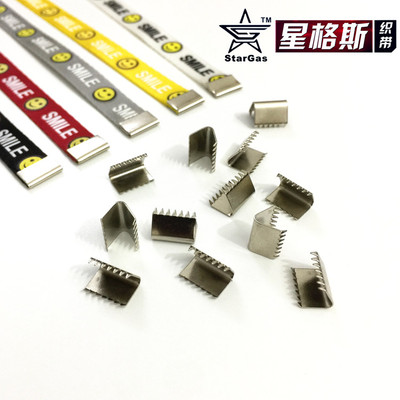 挂扣字母飘带表层涂胶修饰织带