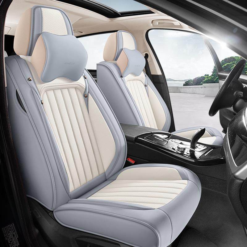 汽车坐垫四季通用小车座套25新款专用夏季纳帕皮全包围座垫座椅套