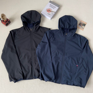 家属款汤 时尚与功能wan美结合 连帽防风防水抗皱微抓绒夹克外套