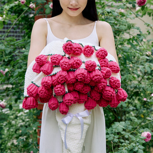 成品情人节礼物结婚礼物送女朋友闺蜜实用订婚红玫瑰花束毯子礼盒