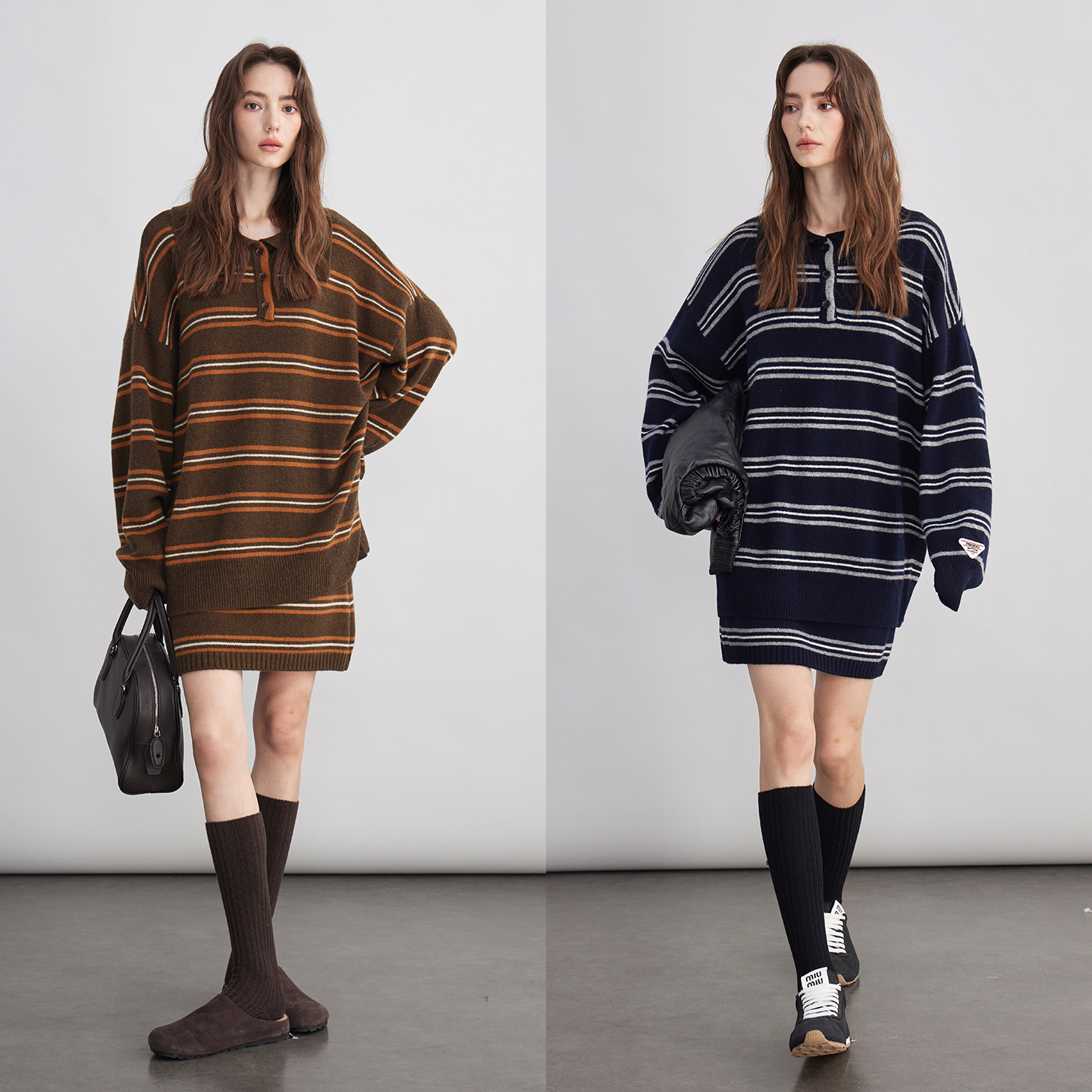 3ONE2025秋冬新款简约百搭套装