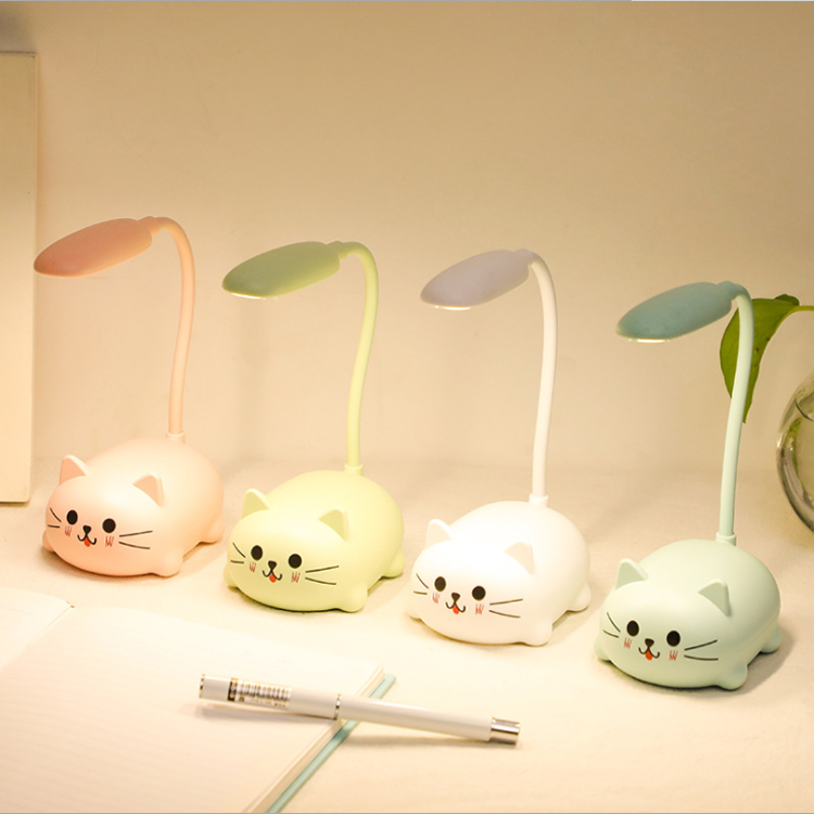 LED台灯卡通护眼学习读书灯书桌书房宿舍卧室床头阅读儿童小夜灯