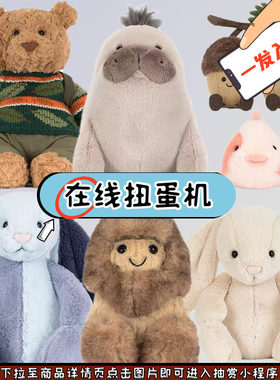 JELLYCAT露营熊周边毛绒玩偶福袋