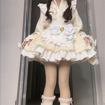 泡泡熊原创设计小眠汪和风Lolita套装洛丽塔小女仆可爱小狗Lo裙