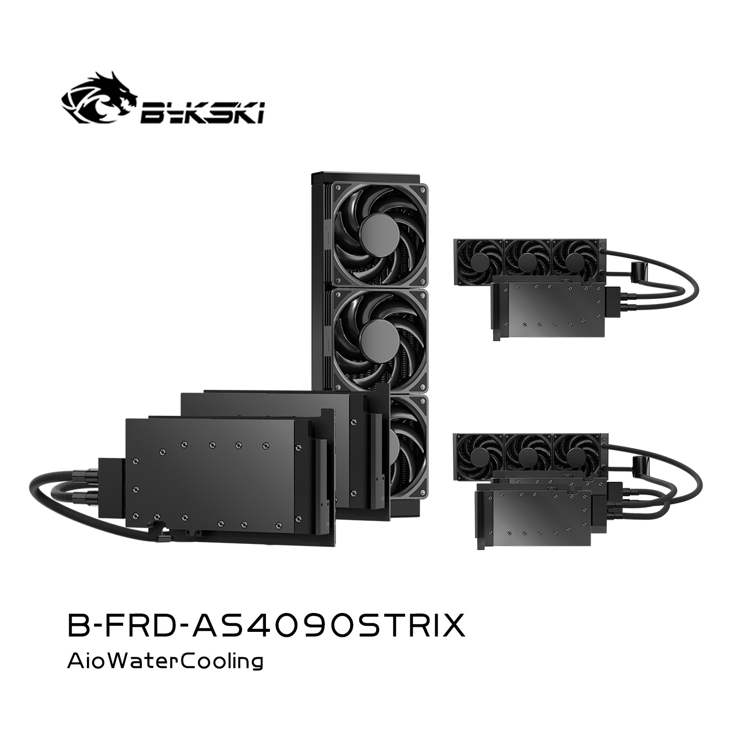 Bykski  B-FRD-AS4090STRIX 显卡一体式水冷华硕 GeForce RTX4090