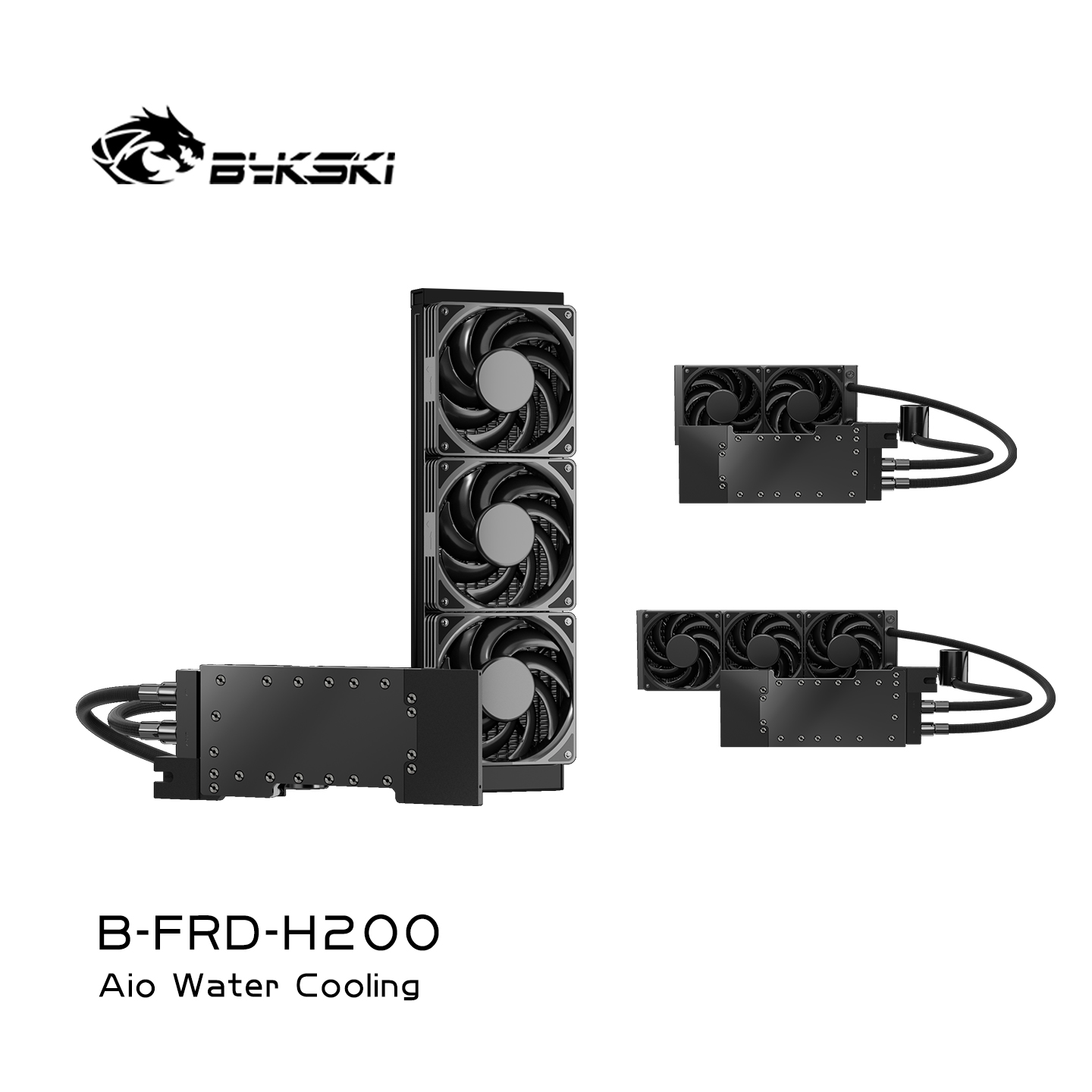 Bykski B-FRD-H200 显卡一体式水冷  NVIDIA TeslaH200 141G