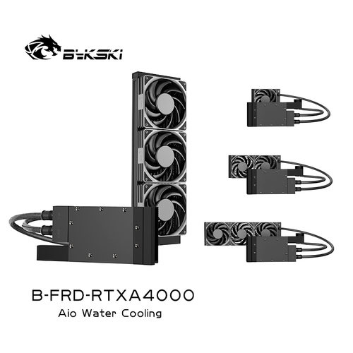 Bykski B-FRD-RTXA4000 显卡一体式水冷 NVIDIA A4000