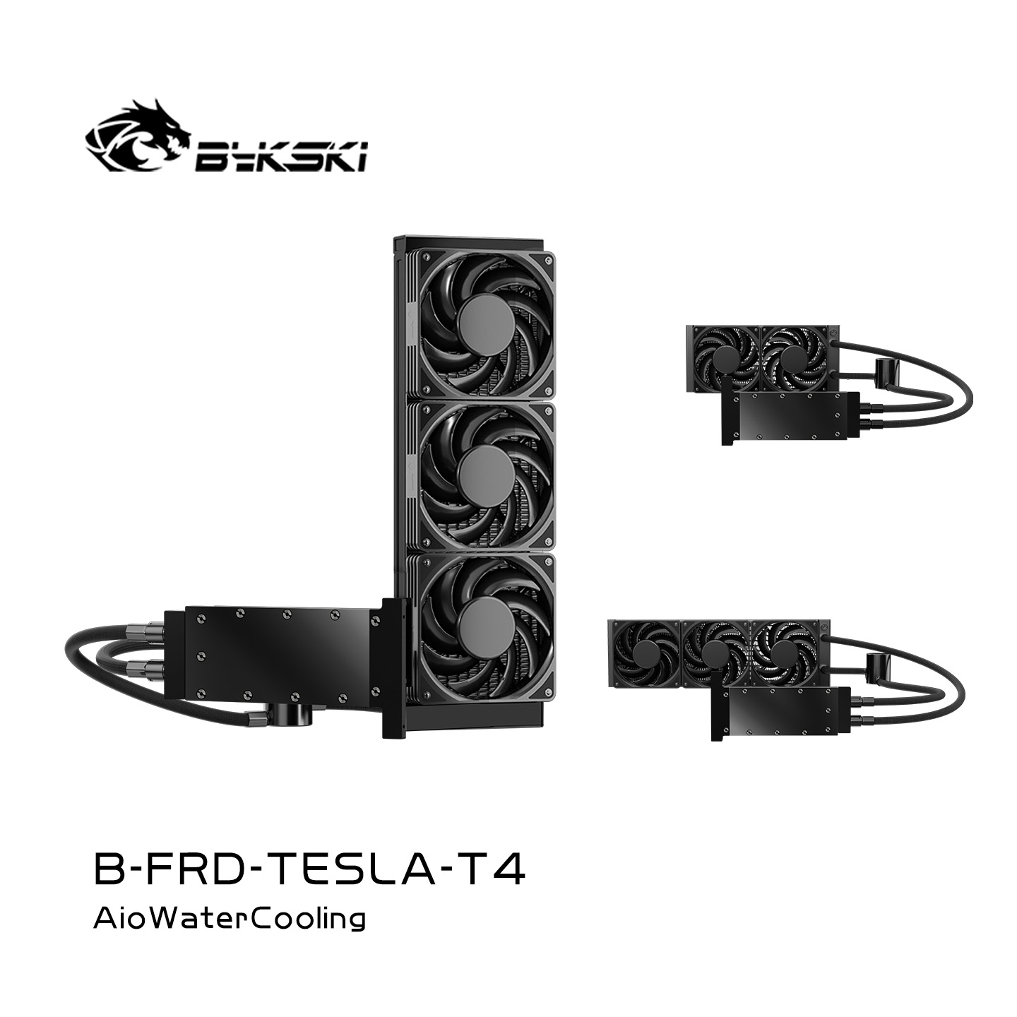 Bykski B-FRD-TESLA-T4 显卡一体式水冷 NVIDIA TESLA T4
