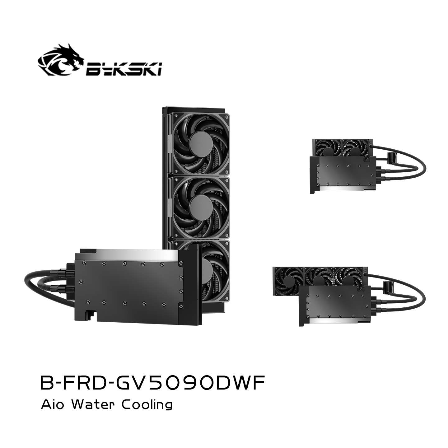 Bykski B-FRD-GV5090DWF 显卡一体式水冷 技嘉 RTX5090 OC 32G