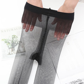 6138 袜分码 曼姿正品 MANZI 10D超薄款 隐形T档连裤 丝袜夏季 袜子女